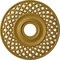 Ekena Millwork Robin Ceiling Medallion (Fits Canopies up to 6 1/4"), 22 1/4"OD x 4 3/4"ID x 1 1/4"P, Pharaohs Gold CM22RBPGS - alternate 1